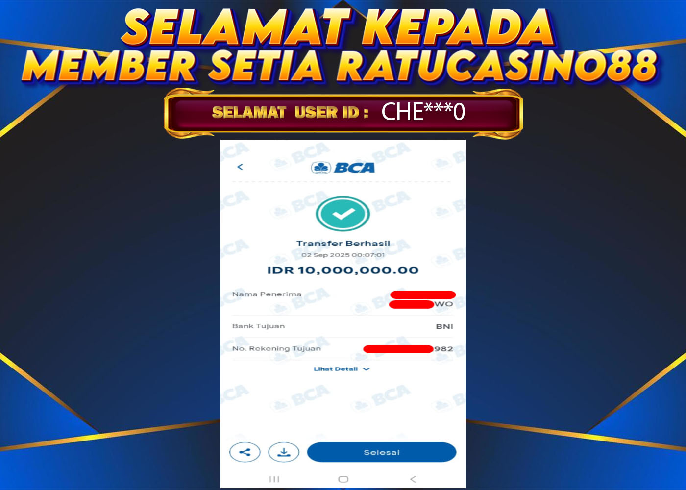 WITHDRAWAL MEMBER 45